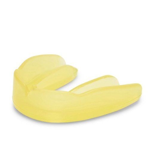 Leone "BASIC" single mouthguard - yellow