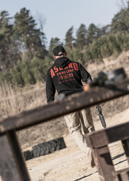 Dobermans Aggressive &quot;MIGHTY ASGARD&#39;S&quot; BZ363A Zip Hoodie - Black