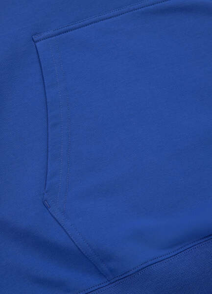 Bluza z kapturem PIT BULL "SMALL LOGO NUGGET" - niebieski