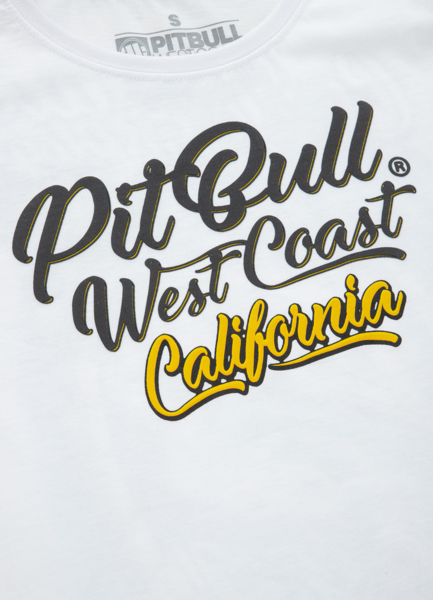Koszulka damska PIT BULL "Surf dog" '22 - biała