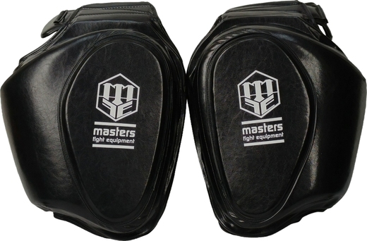 Fairtex TP3 Thigh Shields (black/white) Pair - 2 PCS