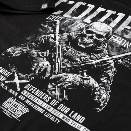 Longsleeve Dobermans Aggressive "COMBAT" LS404 - granatowy