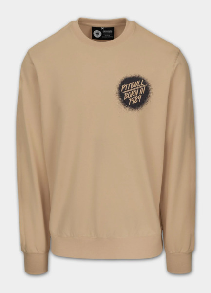 PIT BULL &quot;GRAFFITI&quot; sweatshirt - sand