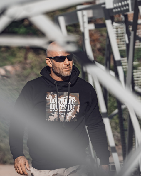 Dobermans Aggressive &quot;CAMO&quot; TS395 T-shirt - gray