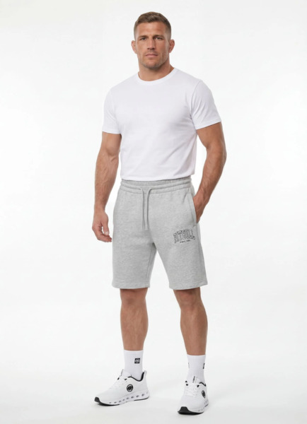 PIT BULL "BADGER" Men's Sweat Shorts - Gray