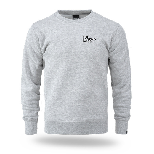 Dobermans Aggressive &quot;THE LEGEND BOSS BC382&quot; Sweatshirt - Gray