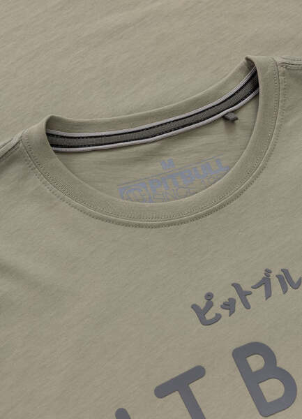 PIT BULL "MT. FUJI" Men's T-Shirt - Khaki