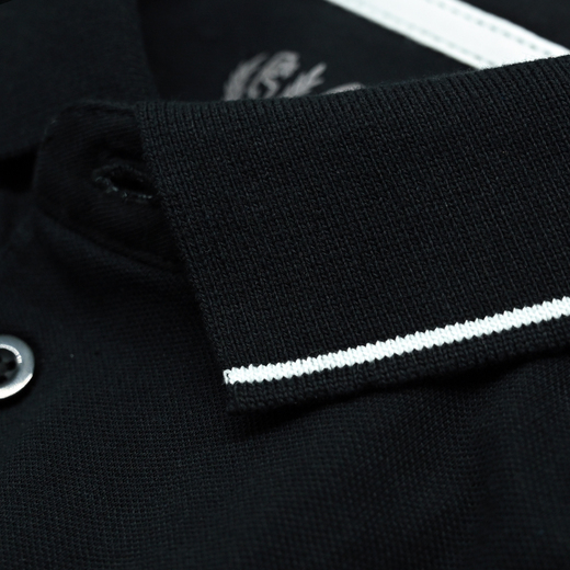 Koszulka polo Pretorian Line "Logo 3D black" - czarna