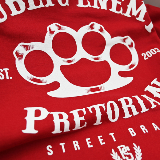  Koszulka Pretorian "Public Enemy" - czerwona