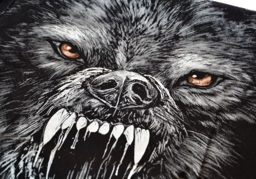 Koszulka "Angry Wolf" HD 