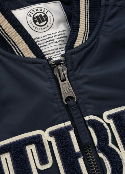 PIT BULL &quot;DETROIT&quot; transitional baseball jacket - navy blue