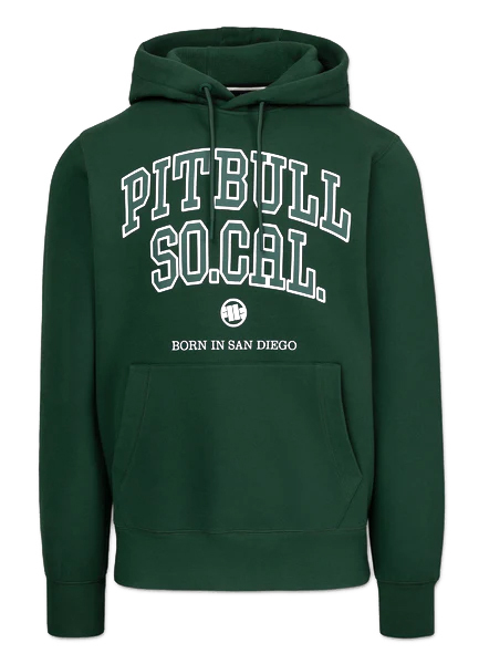 PIT BULL "SO CAL" Men's Hoodie - Green