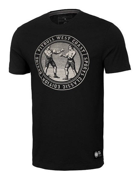 T-shirt PIT BULL "Vintage Boxing 210" - black