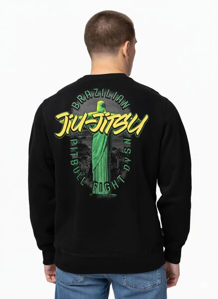 PIT BULL &quot;BJJ FIGHT DVSN&quot; sweatshirt - black