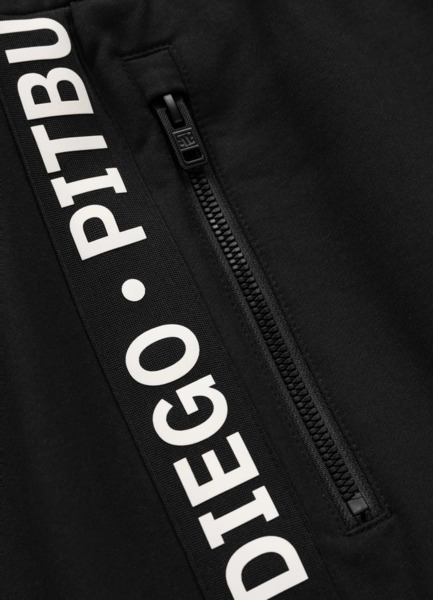 PIT BULL "TAPE PARKER" Men's Sweat Shorts - Black