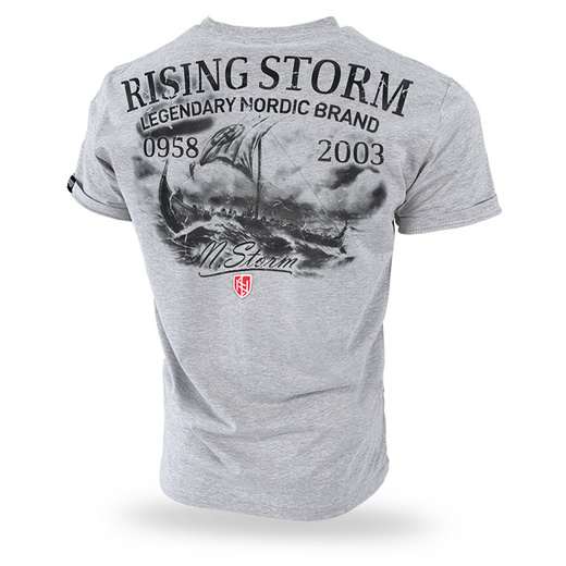 Dobermans Aggressive T-shirt &quot;Rising Storm TS162&quot; - graphite