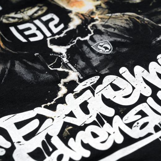 Bluza z kapturem Extreme Adrenaline "ACAB - Graffiti"