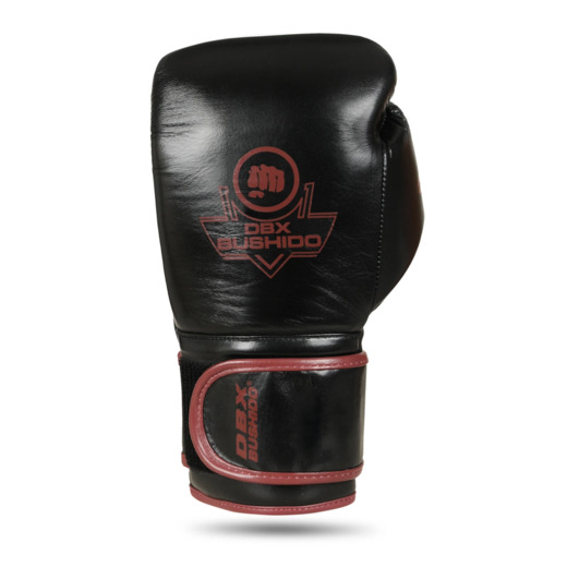Rękawice bokserskie Bushido wielowarstwowe "ProFighter Bordeaux" - Legacy Series