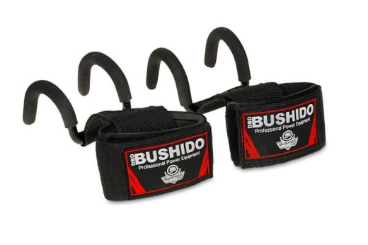 Bushido deadlift training hooks