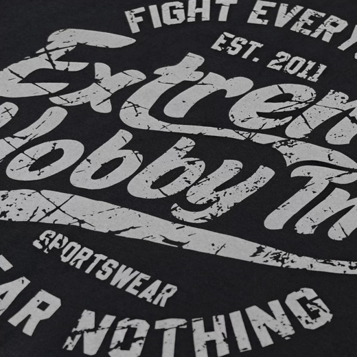 Koszulka T-shirt Extreme Hobby "WHEEL" - czarna