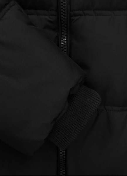 Men&#39;s winter jacket with hood PIT BULL &quot;DUNCAN&quot; - black