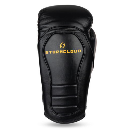 StormCloud "Havoc 2.0" Leather Boxing Gloves - Black/Gold