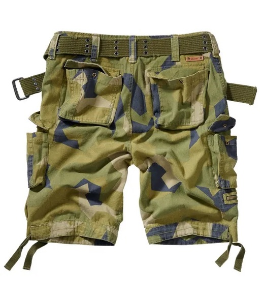Brandit cargo shorts &quot;Savage Vintage&quot; - Swedisch Camo