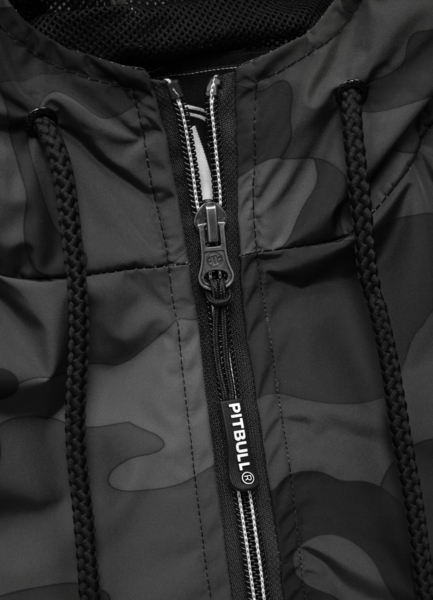 Spring jacket PIT BULL "Athletic" '21 - all black camo
