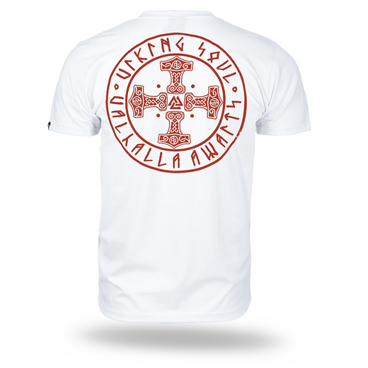 Koszulka T-shirt Dobermans Aggressive "THORS CROSS" TS386 - biała