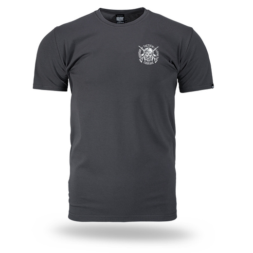 Koszulka T-shirt Dobermans Aggressive "COURAGE TS419" - grafitowa