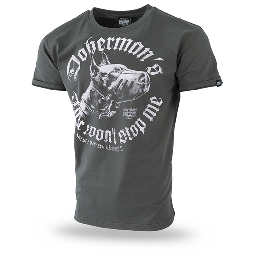 Koszulka T-shirt Dobermans Aggressive "Dangerous TS242" - khaki