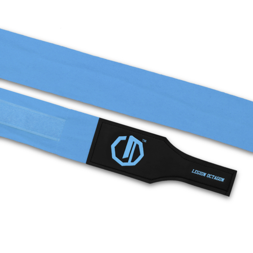 4m Legion Octagon Supreme boxing wrap - light blue