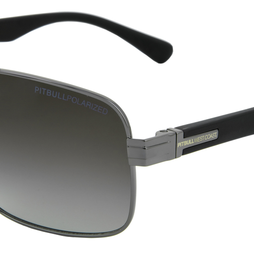 Sunglasses PIT BULL &quot;Hofer&quot; - silver / black