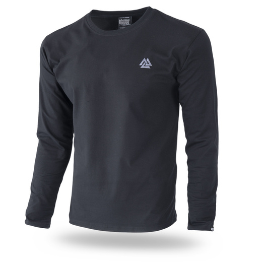 Longsleeve Dobermans Aggressive "VALKNUT LS251" - czarny