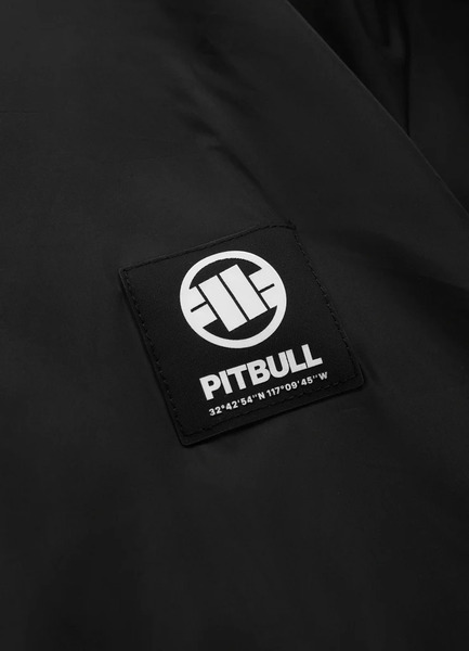 Kurtka przejściowa PIT BULL "Athletic Logo II" - czarna