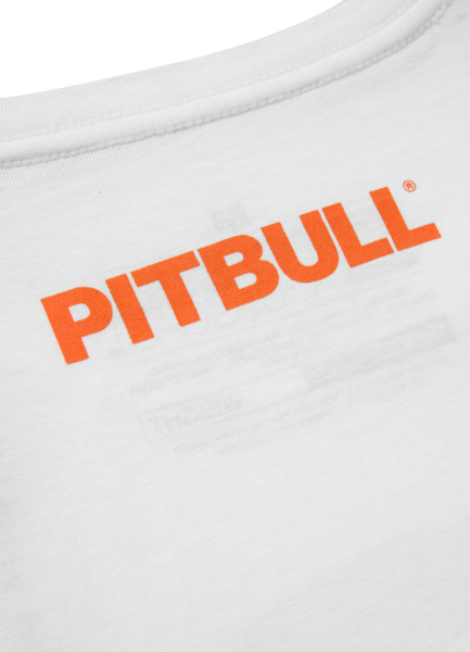 PIT BULL &quot;Orange dog&quot; T-shirt - white
