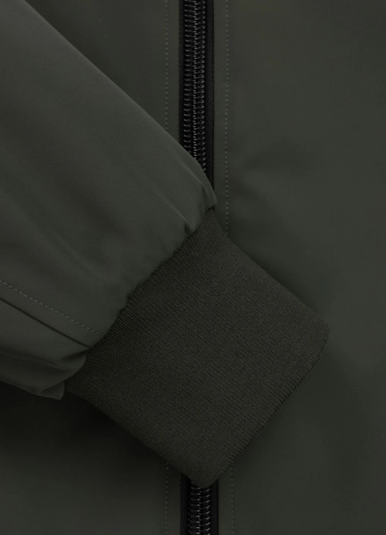 Kurtka zimowa z kapturem PIT BULL "YORK" - oliwkowy