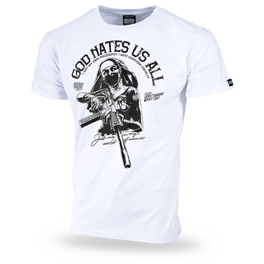 Dobermans Aggressive &quot;The Nun&quot; TS296 T-shirt - white