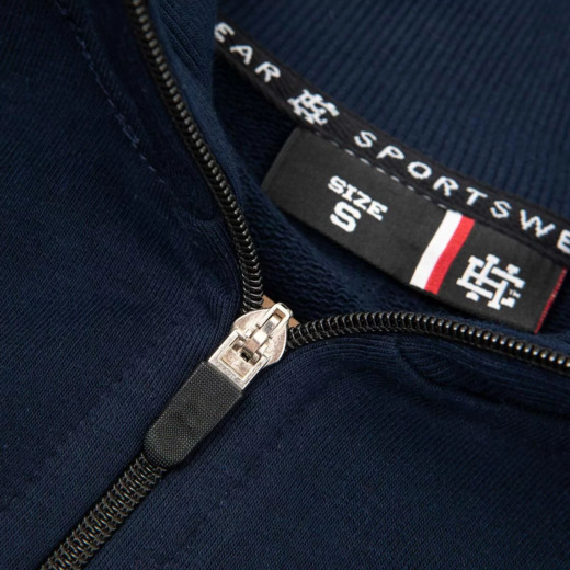 Extreme Hobby "CLUSTER" Zip-Up Sweatshirt - Navy Blue