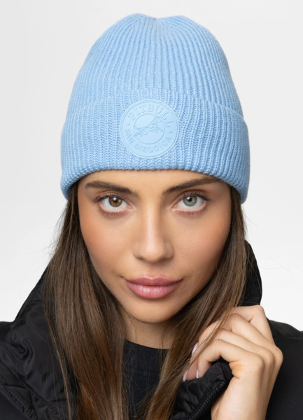PIT BULL &quot;SAN DIEGO CA&quot; winter hat - light blue