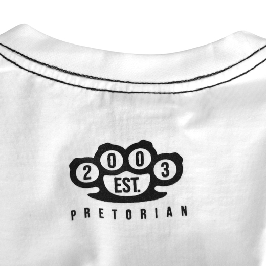 T-shirt Pretorian "Public Enemy" - white