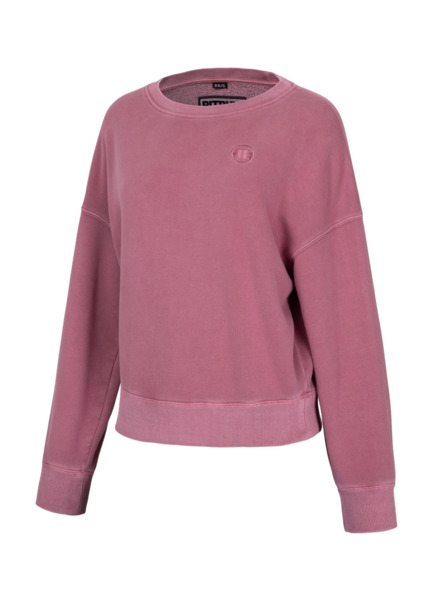 WASHED PIT BULL &quot;MANZANITA&quot; women&#39;s sweatshirt - pink