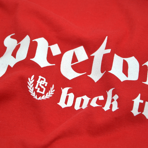 Koszulka Pretorian "Back to classic" - czerwona
