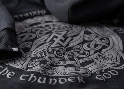 Longsleeve Dobermans Aggressive "MYSTICAL CIRCLE" LS253" - granatowy