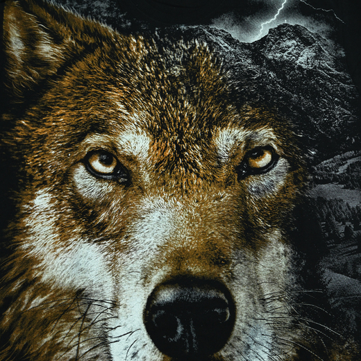 Mountain Wolf HD T-shirt