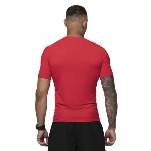 Rashguard męski PIT BULL Runway Performance - czerwony