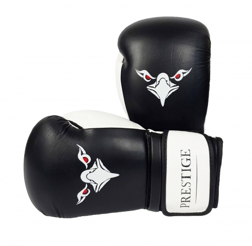 Prestige boxing gloves &quot;Black / White&quot;