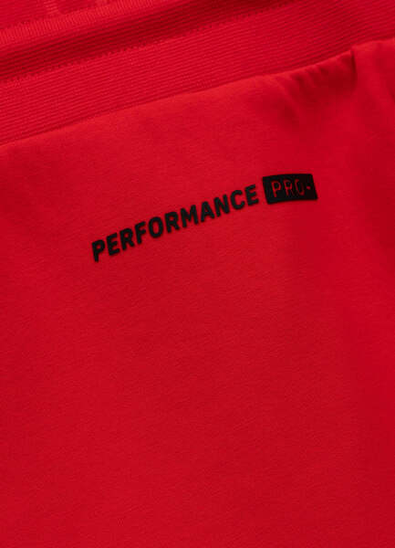 Spodnie dresowe PIT BULL "DOGWOOD" - czerwony