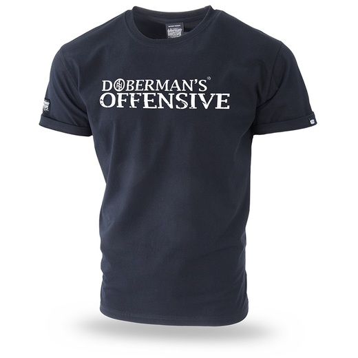 Koszulka T-shirt Dobermans Aggressive "Dobermans Offensive TS180" - czarna