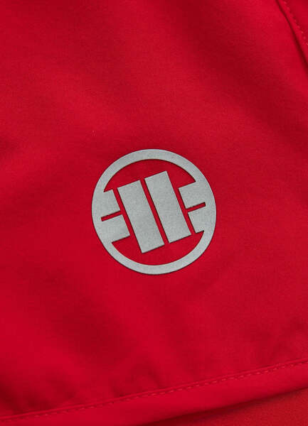 PIT BULL Performance "Small Logo II" Sports Shorts - Red